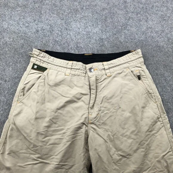 Howler Bros Shorts Mens 32 Khaki Outdoor Hiking Fishing Stretch Boardshort - Picture 4 of 10